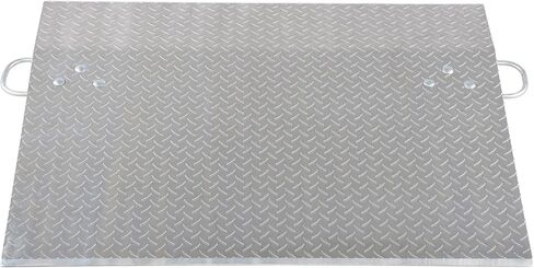 Vestil Secondizer Dockplate - الألومنيوم ، 2500 رطل. السعة ، 36in.l x 36in.w ، رقم الطراز E-3636 in Saudi Arabia
