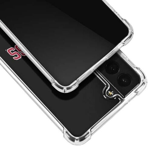 Skinit Clear Phone Case متوافق مع Galaxy S22 - تصميم شعار جامعة جورجيا المرخصة رسميًا in Saudi Arabia