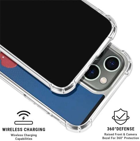 Skinit Clear Phone Case متوافق مع iPhone 15 Pro Max - تصميم NFL Buffalo Bills مرخص رسميًا in Saudi Arabia
