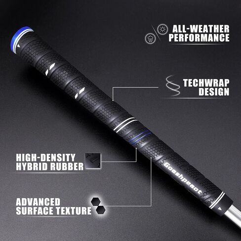 Wrap Golf Grips 13 Pack with Golf Grip Kit ,Golf Club Grips Outstanding Tackiness and Advanced Surface Texture Enhances Control in Saudi Arabia