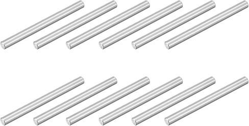 UXCELL 12PCS M5 X 60MM 304 دبوس الصلب غير القابل للصدأ ، دبوس الرف الأسطواني دعم PEG PIN PIN التثبيت للتصنيع الميكانيكي ، الصناعة ، تثبيت الأثاث ، الفضة in Kuwait