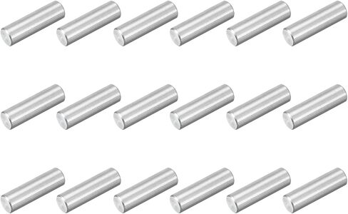 UXCELL 12PCS M5 X 60MM 304 دبوس الصلب غير القابل للصدأ ، دبوس الرف الأسطواني دعم PEG PIN PIN التثبيت للتصنيع الميكانيكي ، الصناعة ، تثبيت الأثاث ، الفضة in Kuwait
