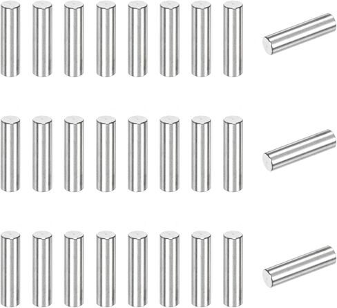 50 pack 5 × 16 مم دبوس ، 304 عناصر دعم دبوس الدعم من الفولاذ المقاوم للصدأ للأجهزة المعدنية/المشاريع الخشبية ، دبوس دعم الرف الأسطواني [نغمة فضية] in Saudi Arabia