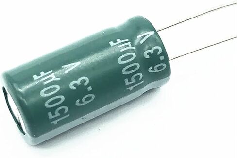 مكثف كهربائي من الألومنيوم 6.3V 1500uf 8 * 16 معاوقة منخفضة ESR التردد المرتفع 1500 فورت 6.3V 8 * 16 5pcs in Saudi Arabia