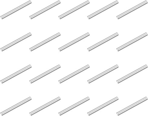 uxcell 12Pcs M5 x 60mm 304 Stainless Steel Dowel Pin, Cylindrical Shelf Support Peg Pin Parallel Pin Fastener for Mechanical Manufacturing, Industry, Furniture Installation, Silver in Saudi Arabia
