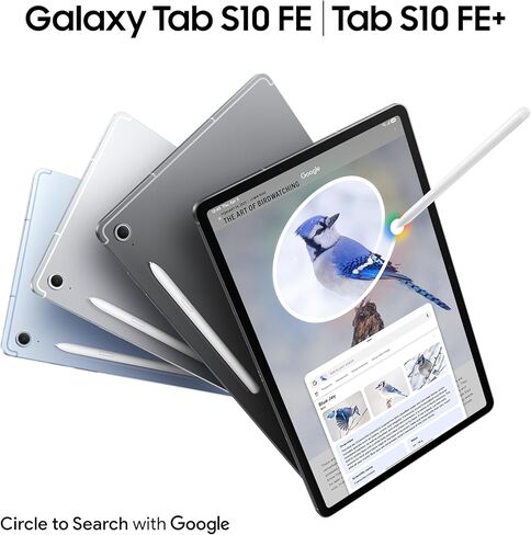 Samsung Galaxy Tab S10 Fe + 5G AI GSM Model (تم فتحه فقط لسوق أمريكا اللاتينية) SM-X626 13.1 "كاميرا 13 ميجابكسل 10،090 مللي أمبير مع القلم (رمادي SM-X626BZAATPA ، 128 جيجابايت + 8 جيجا بايت) in Kuwait