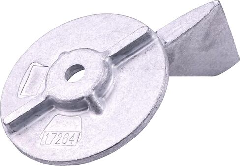 DVPARTS Trim Tab Anode 17264T2 Compatible with Mercury Mariner Force Outboard Engine 30HP 35HP 40HP 45HP 50HP 55HP 60HP 70HP 75HP in Saudi Arabia