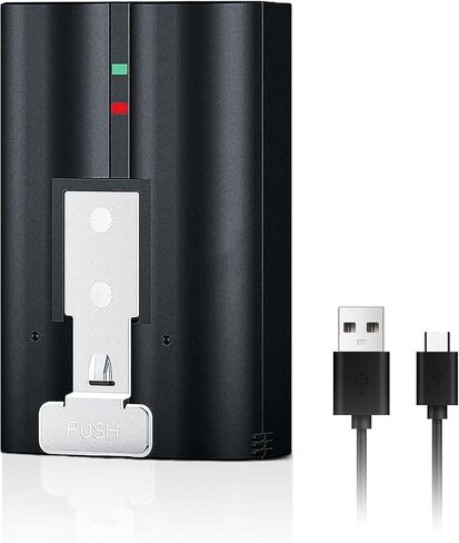 بطارية بديلة 2-PCS 6040mAh مع رصيف شحن سلكي لكاميرا الدائري 2/3/4 ، كاميرا الأضواء واللصق على الكاميرا ، Blade 14 قابلة لإعادة الشحن بطاريات LI-ion 3.65 فولت سلسلة in Saudi Arabia