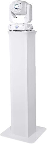 (2) Rockville RTP82W 8 ft. Adjustable White Totem Moving Head Light Stand+Scrim+Bag in Saudi Arabia