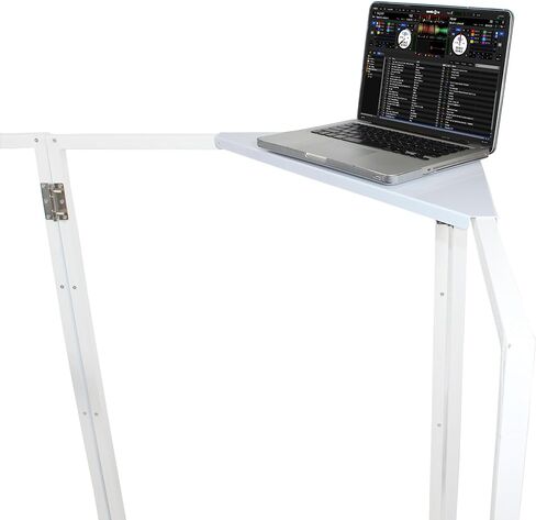 PROX XF-CSWX2 مجموعة عالمية من أرفف زاوية الألومنيوم لواجهات DJ البيضاء in Kuwait
