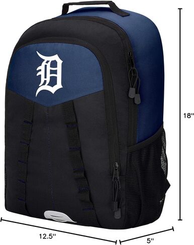 شركة Northwest MLB Detroit Tigers "Scorcher" على الظهر ، 18 "× 5" × 12.5 "، Scorcher in Saudi Arabia