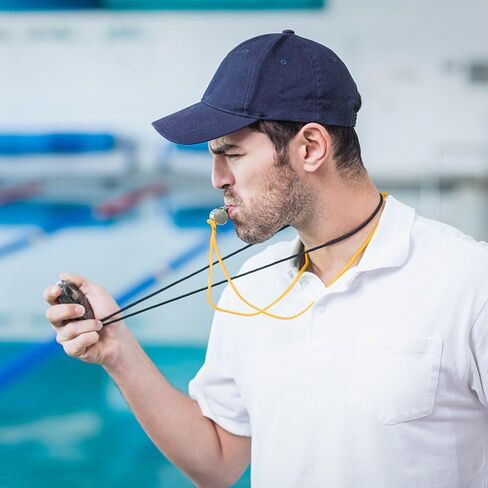 Vicloon Digital Sport Forpwatch Timer مع صافرة من الفولاذ المقاوم للصدأ ، شاشة LCD كبيرة مناسبة لكرة القدم وكرة السلة والجري والسباحة واللياقة والمزيد in Kuwait