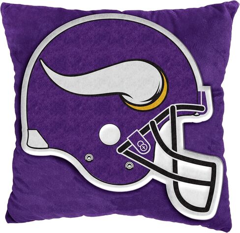Northwest NFL NFL Camo Pocket Pillow 14x14 ورمي بطانية 40x50 مجموعة ، Minnesota Vikings ، ألوان الفريق in Kuwait