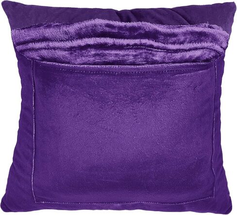 Northwest NFL NFL Camo Pocket Pillow 14x14 ورمي بطانية 40x50 مجموعة ، Minnesota Vikings ، ألوان الفريق in Kuwait
