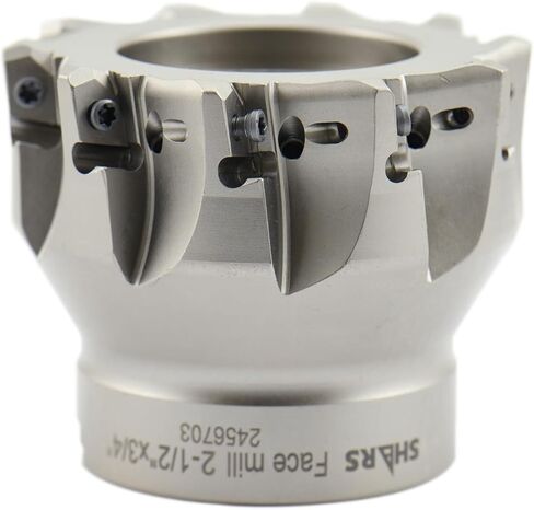 Shars 2-1/2" Multi-Purpose Coolant Through Indexable Face Mill ENMX Insert New 404-8551 6[ in Saudi Arabia