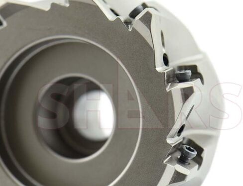 Shars 2-1/2" Multi-Purpose Coolant Through Indexable Face Mill ENMX Insert New 404-8551 6[ in Saudi Arabia