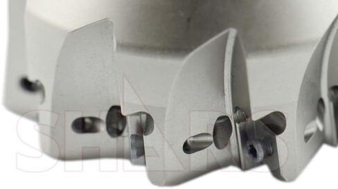 Shars 2-1/2" Multi-Purpose Coolant Through Indexable Face Mill ENMX Insert New 404-8551 6[ in Saudi Arabia