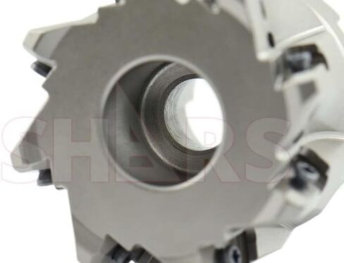 SHARS 2 "Toolant متعدد الأغراض من خلال مطحنة الوجه القابلة للفهرس ENMX إدراج جديد 404-8550 6 [ in Saudi Arabia