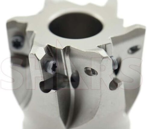ساركس 1-1/2 "تبريد متعدد الأغراض من خلال مطحنة الوجه القابلة للفهرسة ENMX إدراج جديد 404-8549 6 [ in Saudi Arabia