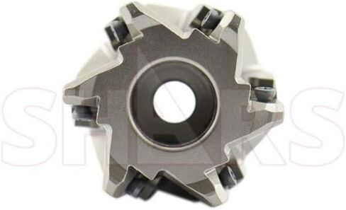 ساركس 1-1/2 "تبريد متعدد الأغراض من خلال مطحنة الوجه القابلة للفهرسة ENMX إدراج جديد 404-8549 6 [ in Saudi Arabia