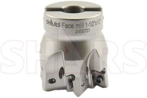 ساركس 1-1/2 "تبريد متعدد الأغراض من خلال مطحنة الوجه القابلة للفهرسة ENMX إدراج جديد 404-8549 6 [ in Saudi Arabia