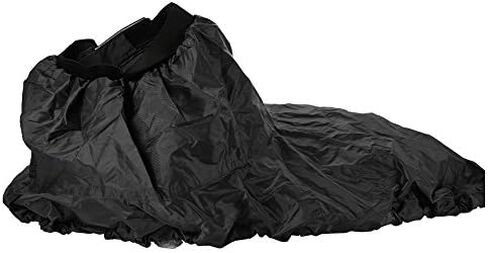Dilwe Kayak Spray Skirt Outdoor Adjustable Nylon Water Sports Boat Deck Surf Cover Accessories(Black) in Saudi Arabia