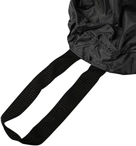 Dilwe Kayak Spray Skirt Outdoor Adjustable Nylon Water Sports Boat Deck Surf Cover Accessories(Black) in Saudi Arabia