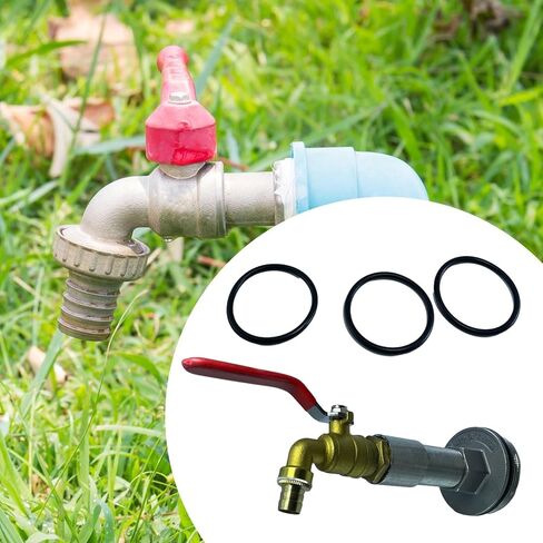 Faucet for 55 Gallon Leakproof Barrel Equipment, Barrel Faucet with 2" Thread for Outdoor Bucket Containers, as described, Length 16.5cm in Kuwait