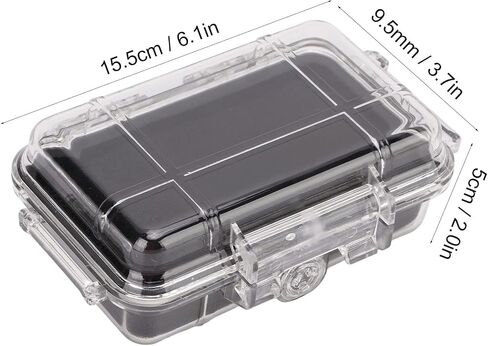 flexman Shockproof Container Box, Waterproof Airtight Transparent Storage Box with Shock Absorption Liner, Survivor Dry Case for Camping, Hunting, Hiking in Saudi Arabia