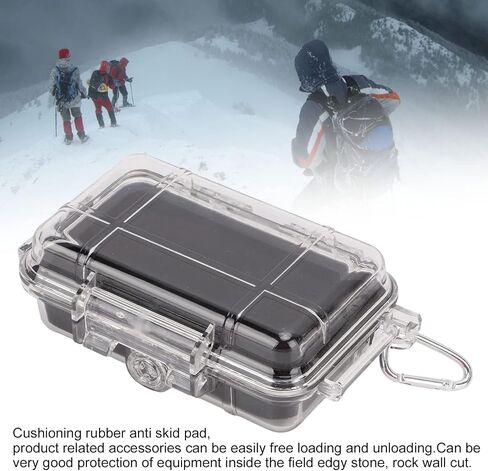 flexman Shockproof Container Box, Waterproof Airtight Transparent Storage Box with Shock Absorption Liner, Survivor Dry Case for Camping, Hunting, Hiking in Saudi Arabia