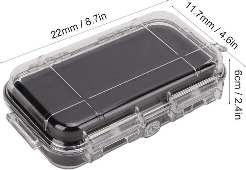 flexman Shockproof Container Box, Waterproof Airtight Transparent Storage Box with Shock Absorption Liner, Survivor Dry Case for Camping, Hunting, Hiking in Saudi Arabia
