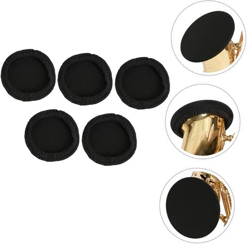 Toyandona 5pcs ساكسفون الغبار غطاء جرس غلاف جرس الغلاف المرن الساكسفون الحماية in Kuwait