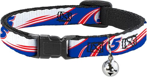 Hendrick Motorsports Cat Cat ، طوق منفصل مع Bell ، William Byron #24 Car Scheme White Red Blue ، 8.5 إلى 12 بوصة in Kuwait