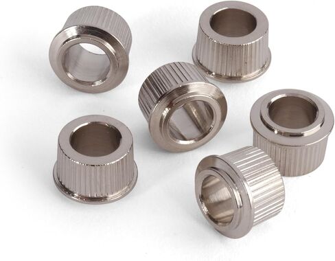 Stewmac 10.5mm مستديرة لبطانات تحويل الغيتار ، النيكل ، مجموعة من 6 in Saudi Arabia
