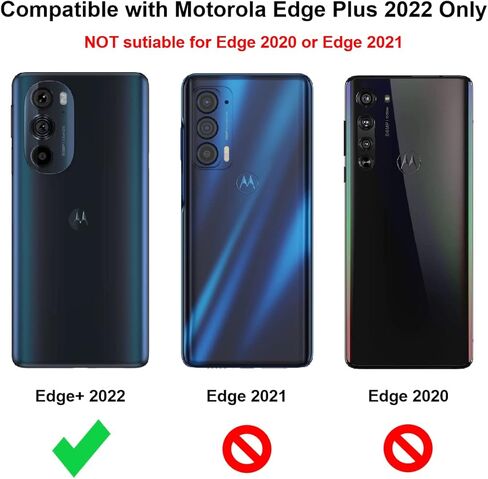 Case for Motorola Edge 2025 - Clear Phone Case with Reinforced Corner Bumper Camera Protection Slim Fit Shockproof Flexible TPU Cover for Moto Edge 2025 - Transparent in Saudi Arabia