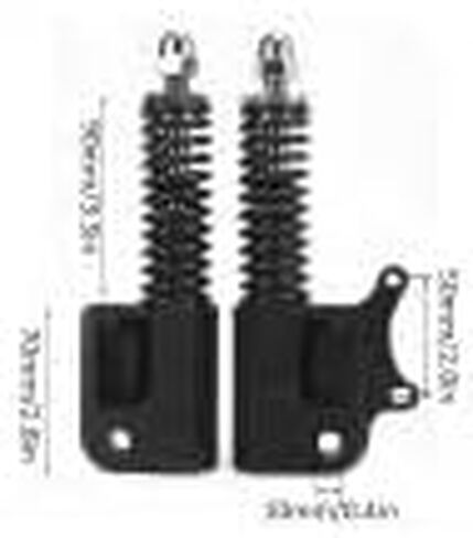 10 بوصات سكوتر كهربائي أمامي شوكة هيدروليكية تعليق صدمة الامتصاص الصدمة ل M4 in Kuwait