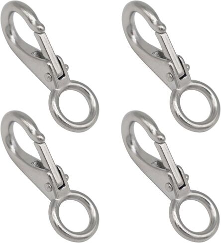 خطاف مضرب الربيع الثابت ، الفولاذ المقاوم للصدأ 316 قيود سرعان ما يقطن مقطع العين الثابت in Kuwait