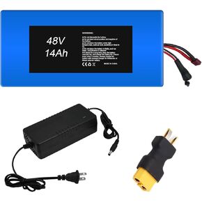 48v 10ah lithium-ion بطارية ebike مع شاحن بطارية ، متوافق مع المحركات ، للدراجات الكهربائية ، الدراجات البخارية ، دراجة ثلاثية ، دراجات الأوساخ الكهربائية 200-750WH in Kuwait