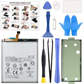 الانصهار الأخضر لـ Galaxy S24 Ultra Battery Replace ، EB-BS928ABY New 0 Cycle Battery متوافق مع Samsung S24 Ultra SM-S928U/B/U1 ، يشمل التعليمات ومجموعة الأدوات in Kuwait