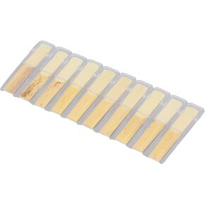 Professional Sax Reeds Excellent Sound Clarity and Tonal Richness, 10PCS for Beginner Practice Stage Performances ABS Bb Soprano Saxophone Traditional Reeds in Saudi Arabia