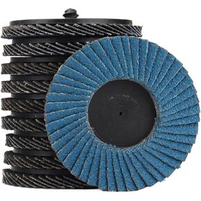 75mm 3" Flap Discs Roll Lock Grinding Sanding Wheels Angle Grinder Abrasive Tools for Metal 5/10Pcs(10Pcs) in Kuwait