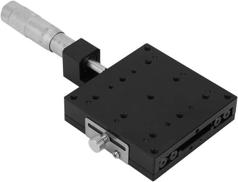 SEMX80-AC المراحل الخطية 80 * 80 مم ، جدول الشريحة اليدوية تقليم المرحلة الخطية ، X ميكرومتر الرأس التفاضلي ، خطي ، نوع الأسطوانة المتقاطعة ، السكتة الدماغية: ± 12.5 مم ، مقاومة الحمل: in Kuwait