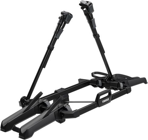 Thule Outpace 2 Bike Hitch Rack - Compact & Lightweight Platform Bike Rack - Foldable Design - Fits Most Bike Styles - 110lb Capacity 55lbs per Bike - 2" & 1.25" Hitch Compatibility in Saudi Arabia