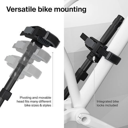 Thule Outpace 2 Bike Hitch Rack - Compact & Lightweight Platform Bike Rack - Foldable Design - Fits Most Bike Styles - 110lb Capacity 55lbs per Bike - 2" & 1.25" Hitch Compatibility in Saudi Arabia