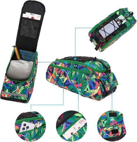 حقيبة رف دراجة Mosiso ، جذع الدراجة المقاومة للماء PANNYER PACKER POUCH CANCLING BIKER BACKSETARD ALGAGE LAGGAGE COTTER COTTER in Saudi Arabia