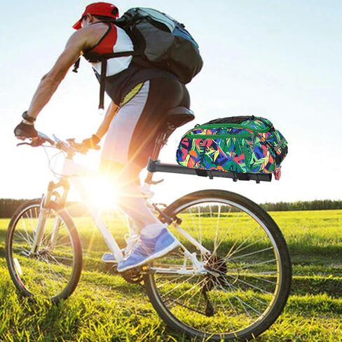 حقيبة رف دراجة Mosiso ، جذع الدراجة المقاومة للماء PANNYER PACKER POUCH CANCLING BIKER BACKSETARD ALGAGE LAGGAGE COTTER COTTER in Saudi Arabia
