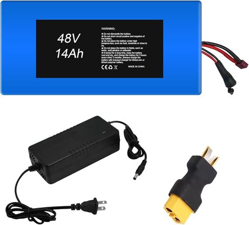 48v 10ah lithium-ion بطارية ebike مع شاحن بطارية ، متوافق مع المحركات ، للدراجات الكهربائية ، الدراجات البخارية ، دراجة ثلاثية ، دراجات الأوساخ الكهربائية 200-750WH in Kuwait