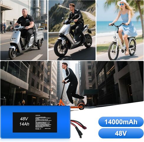 48v 10ah lithium-ion بطارية ebike مع شاحن بطارية ، متوافق مع المحركات ، للدراجات الكهربائية ، الدراجات البخارية ، دراجة ثلاثية ، دراجات الأوساخ الكهربائية 200-750WH in Kuwait