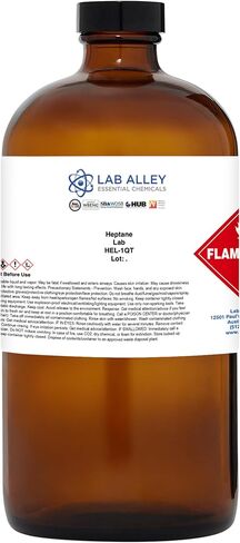 Lab Alley Heptane Lab Grade - مجموع جالون (حزمة من 4 × 1 زجاجات كوارت) in Kuwait