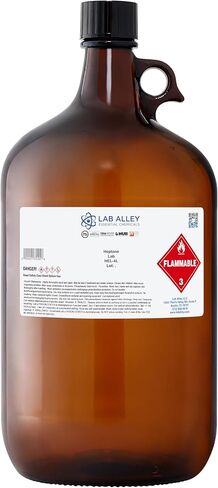 Lab Alley Heptane Lab Grade - مجموع جالون (حزمة من 4 × 1 زجاجات كوارت) in Kuwait
